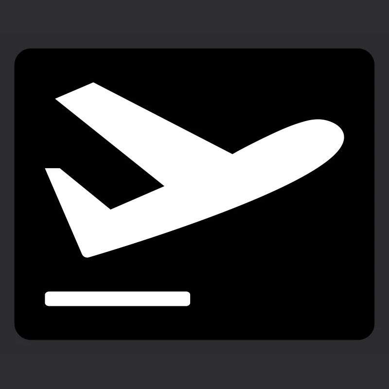 Airplane taking off