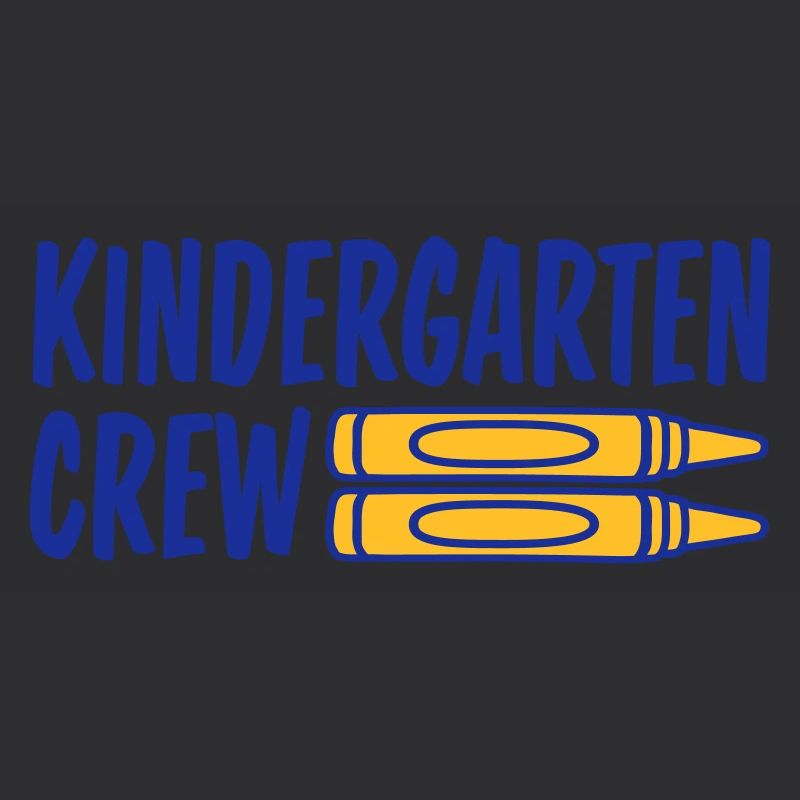 Équipe de crayon de l’équipe de la maternelle