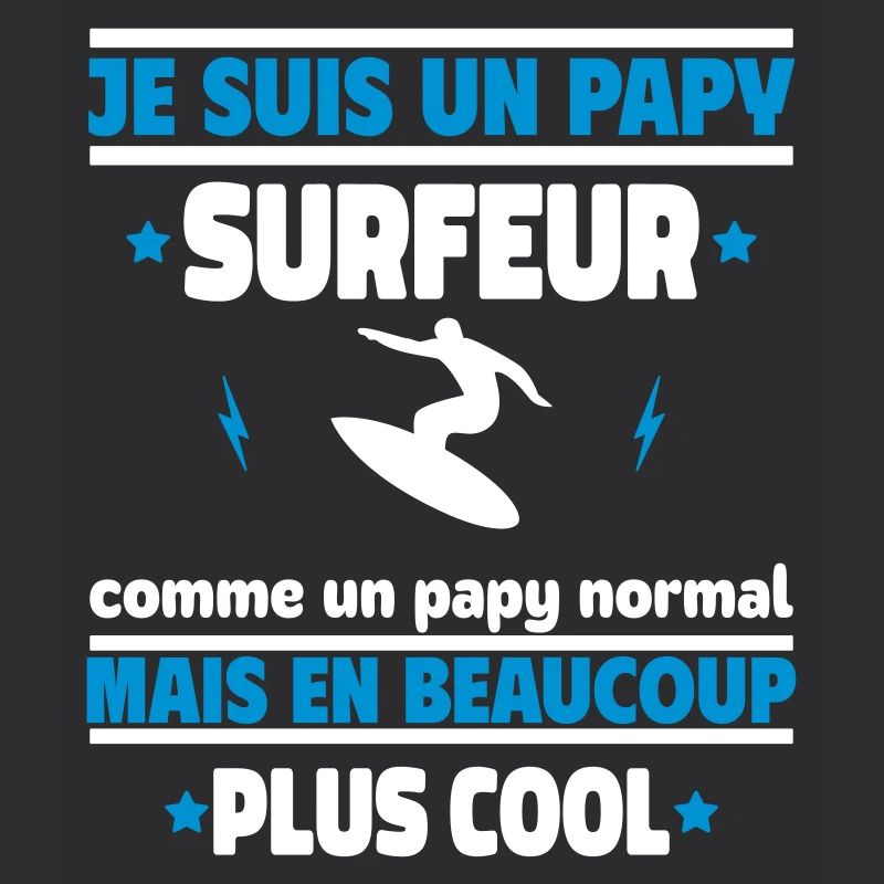 Je suis un papy surfeur plus cool, cadeau noël
