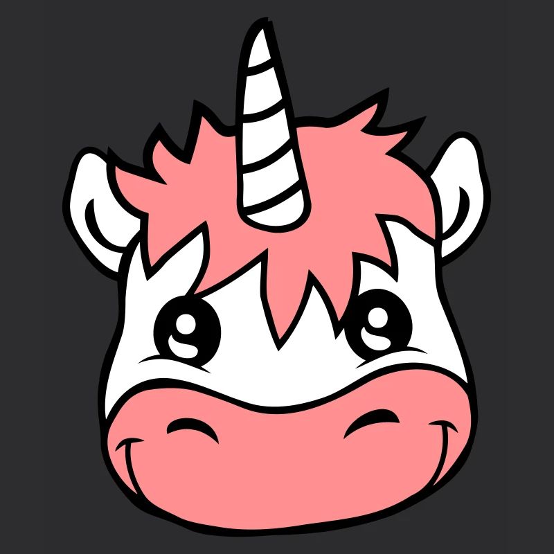 Licorne au visage mignon