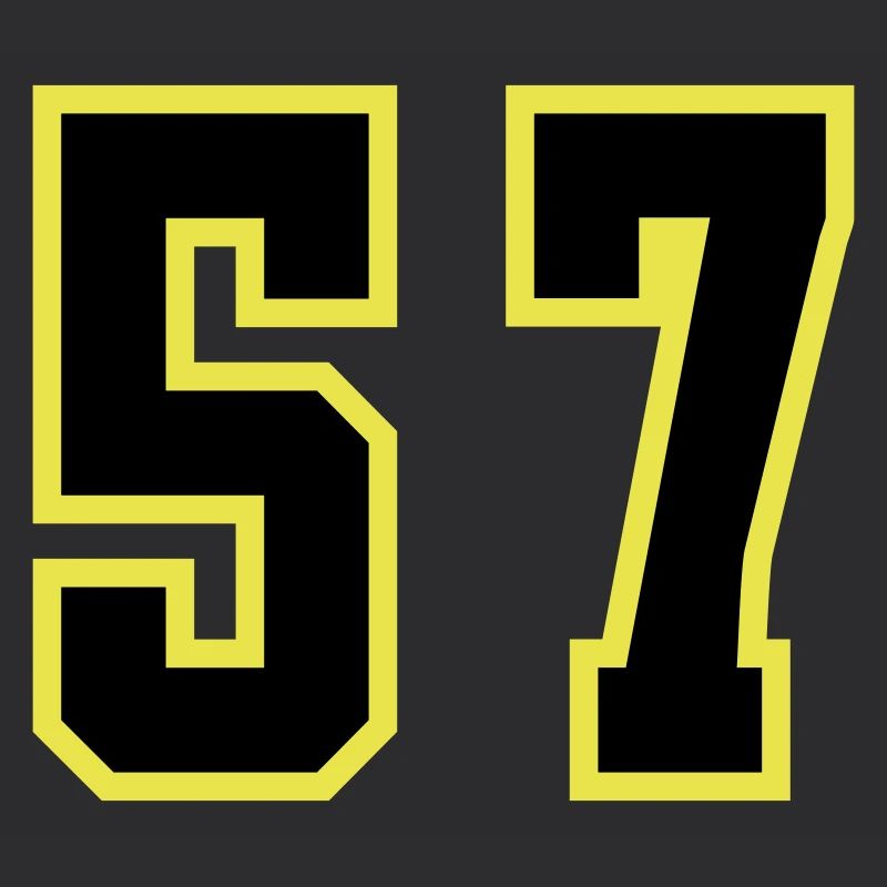 57 Number Jersey