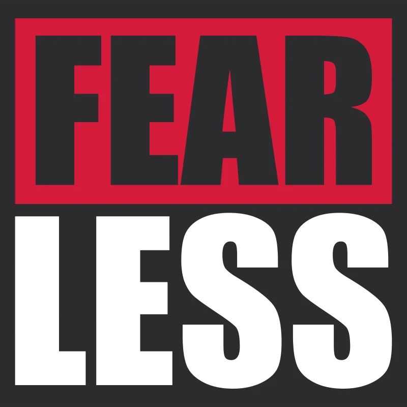 Conception de citation de texte intrépide