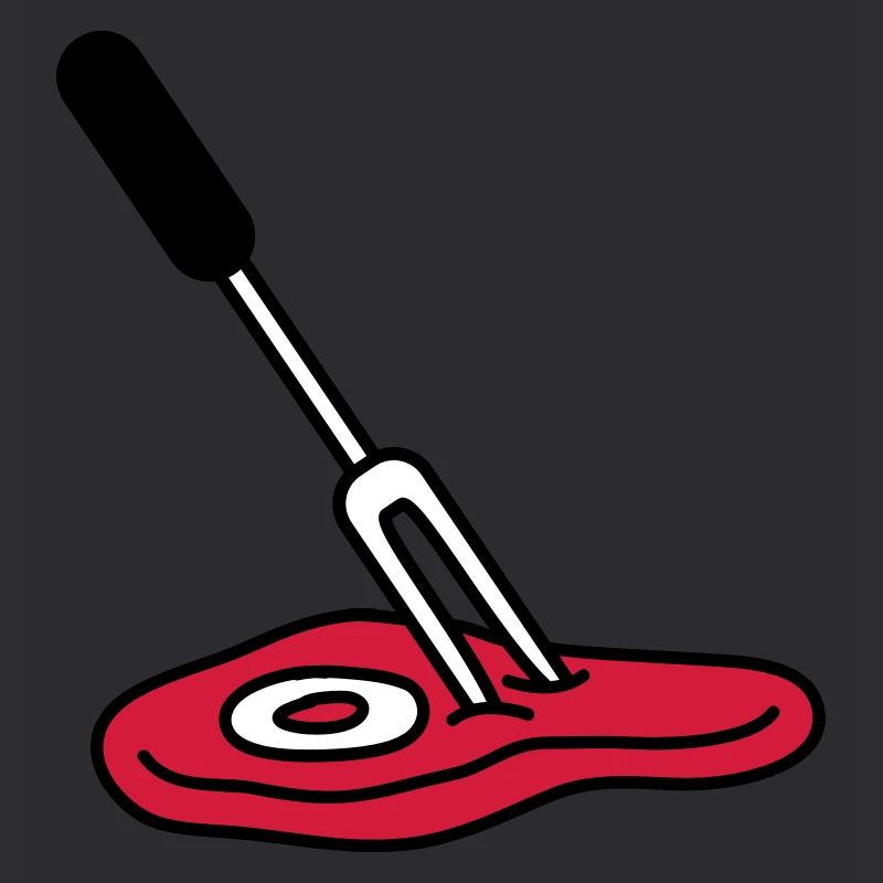 Barbecue Fork And Steak