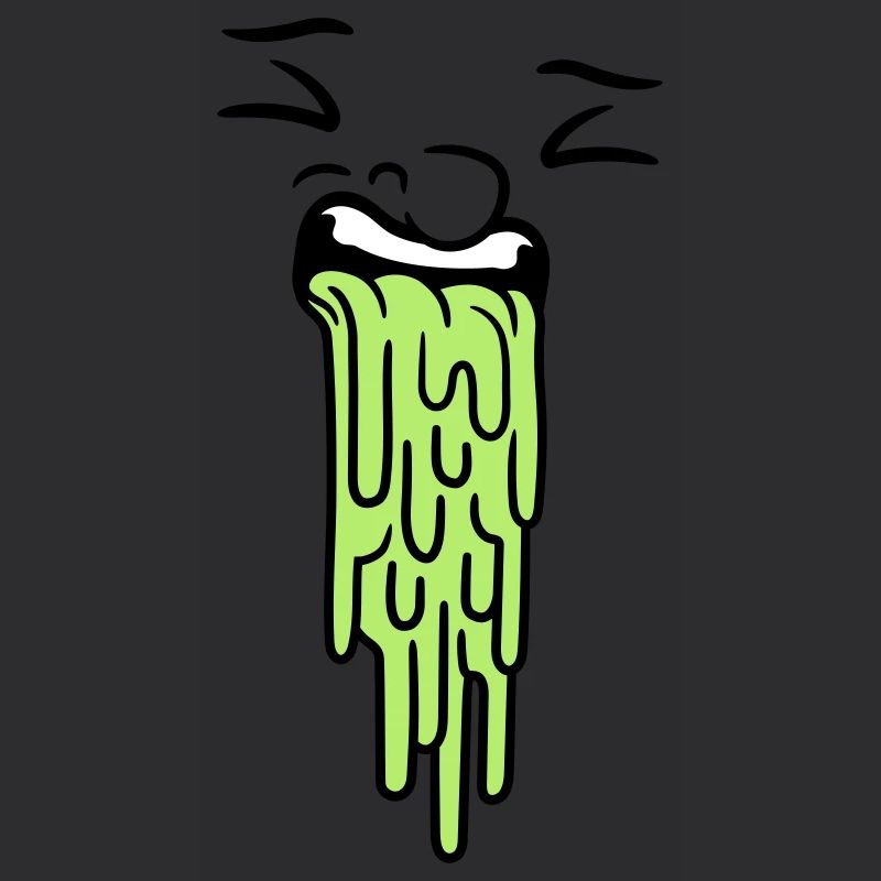 visage vomissant
