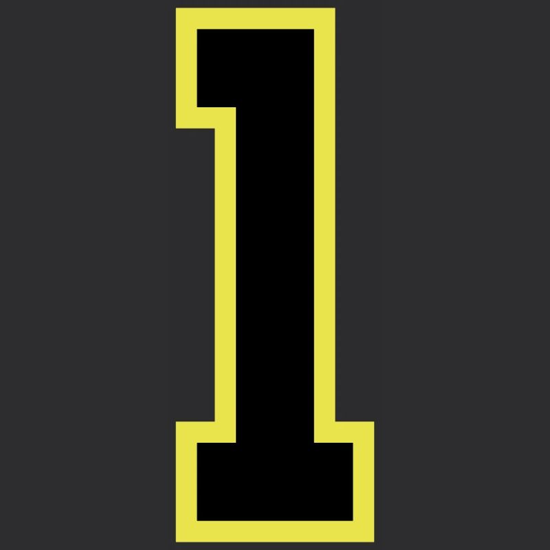 1 Number Jersey