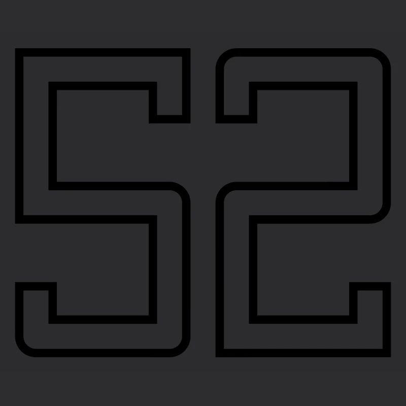 Number 52 (University Style)