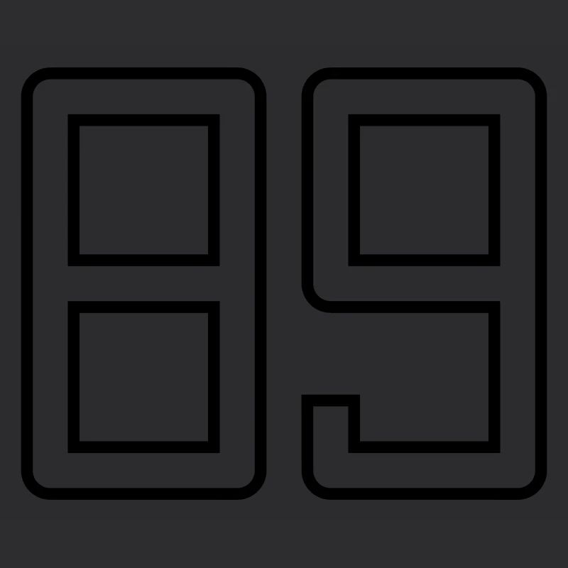 Numéro 89 (Style Université)