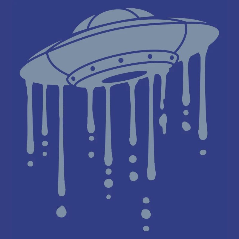 UFO Graffiti Drops Slime