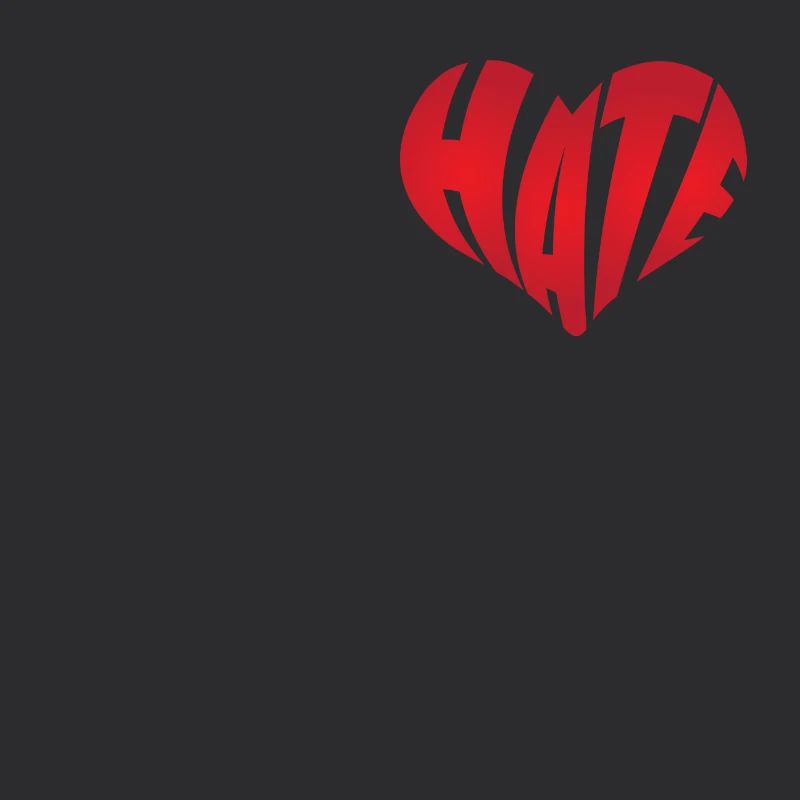 No Hate Dislike Stop Hate Anti Hate