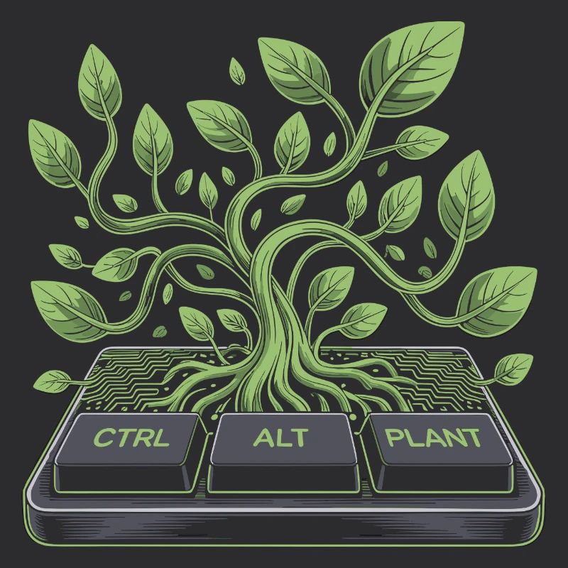 ctrl alt plant Garten Design