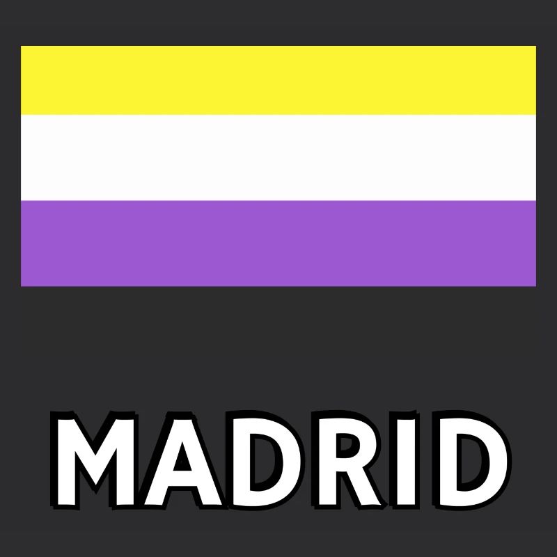Non binary Pride Flag Madrid