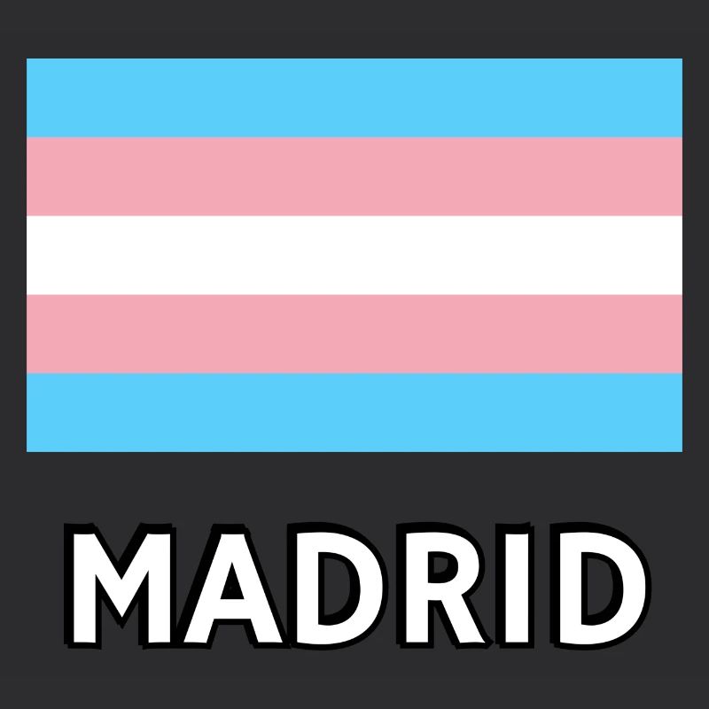 Drapeau de la Trans Pride Madrid