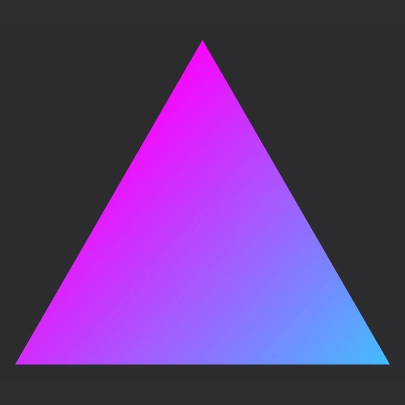 Triangle coloré