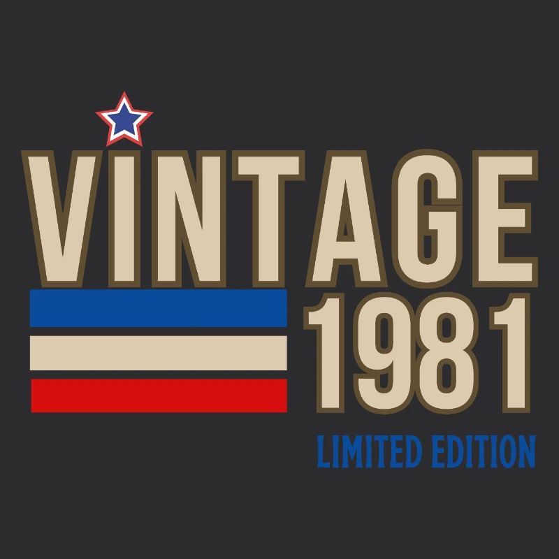 Vintage 1981 limited edition
