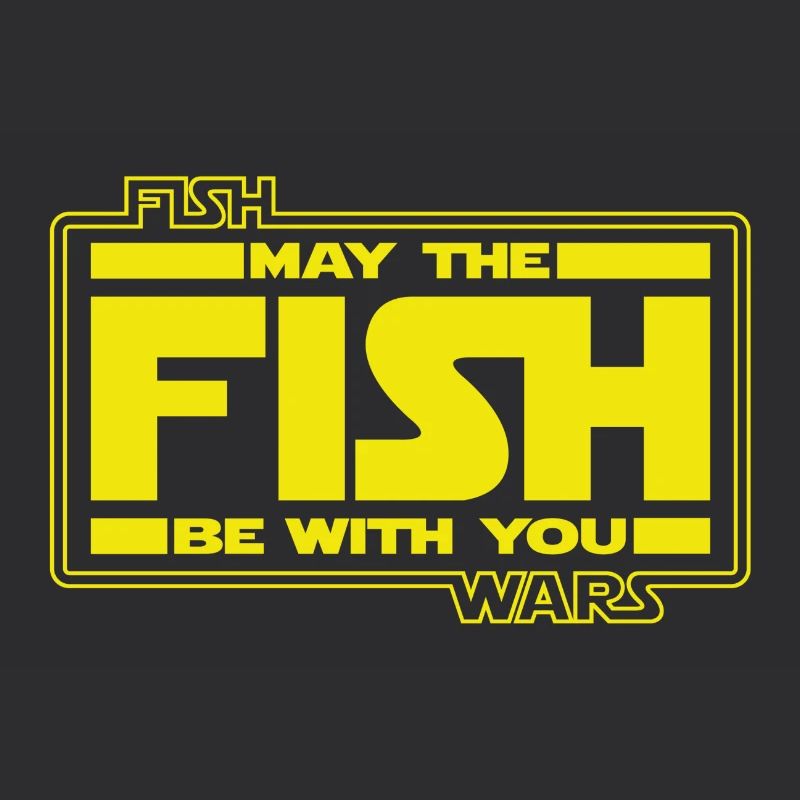 Que le poisson soit avec VOUS ! (jaune/jaune)