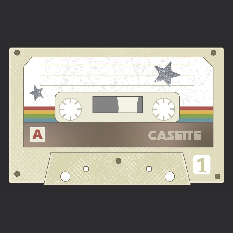 Retro Kassette MixTape