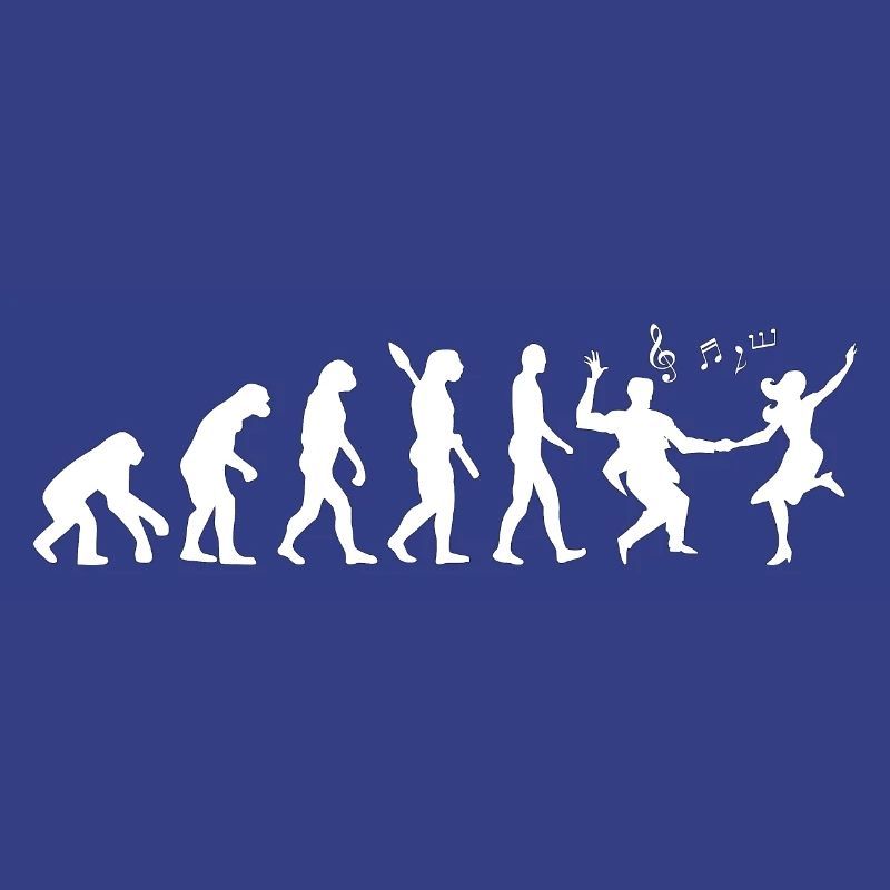Darwin Evolution to Swing - White