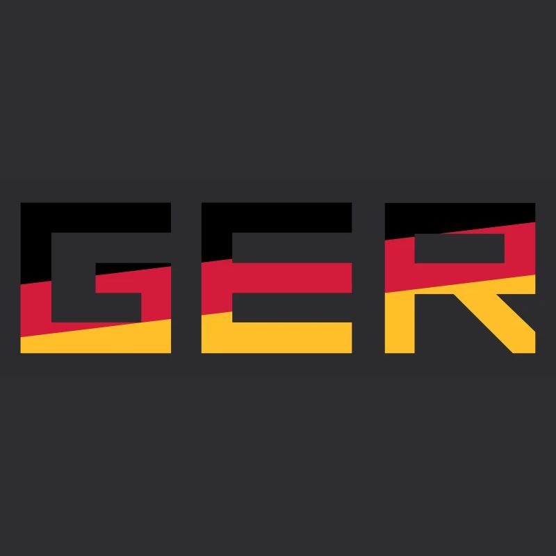 GER Team Germany Germany Couleurs Noir Rouge Go