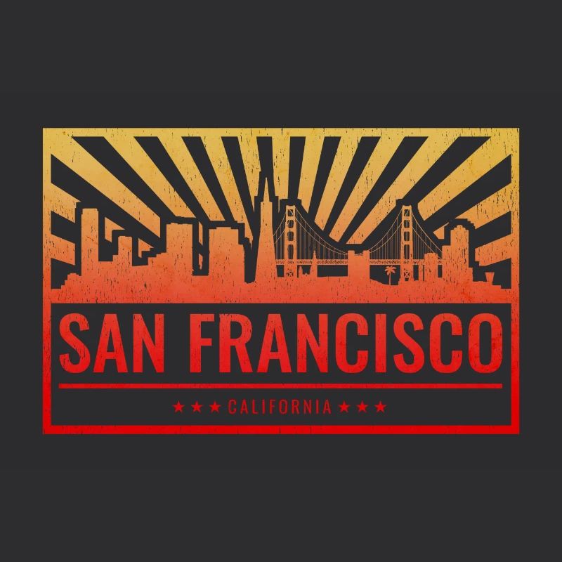 San Francisco Skyline Gradient