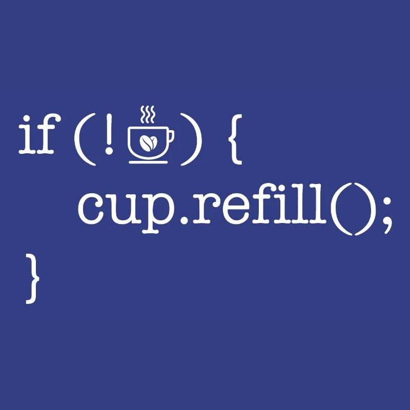 Chemise café pour programmeur amateur de code café