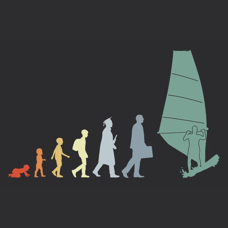 Vintage Windsurfer Evolution