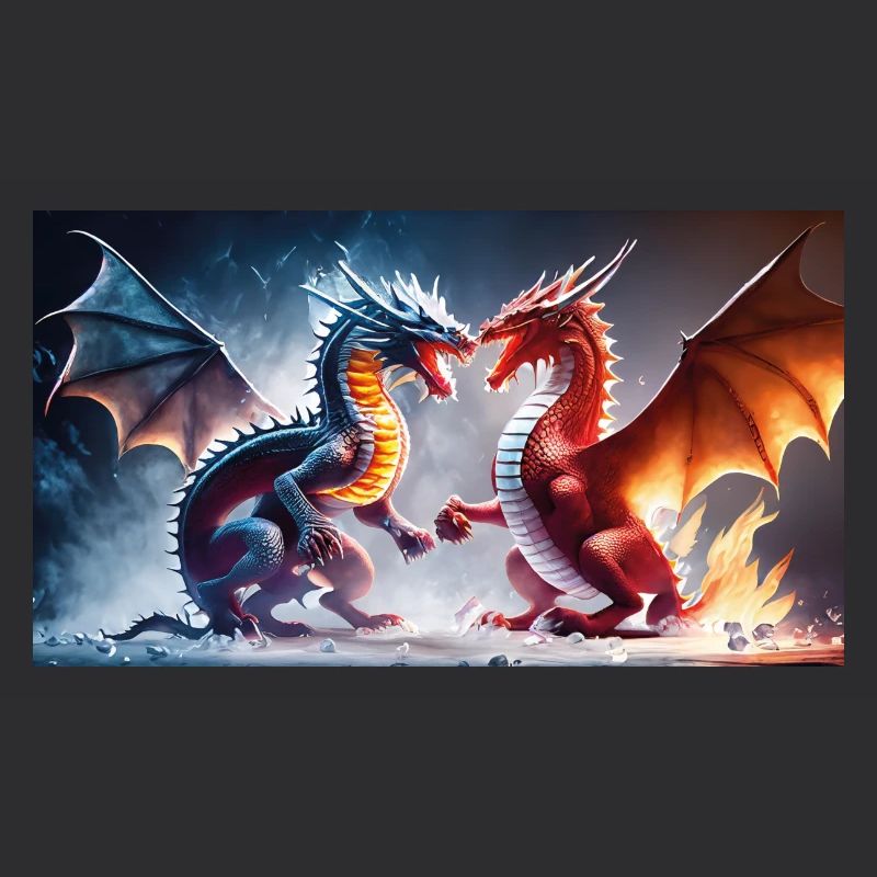 Le combat du feu et de la glace