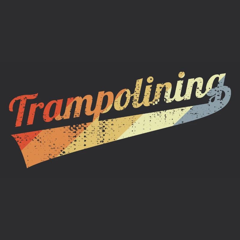 Vintage Trampoline Jumping