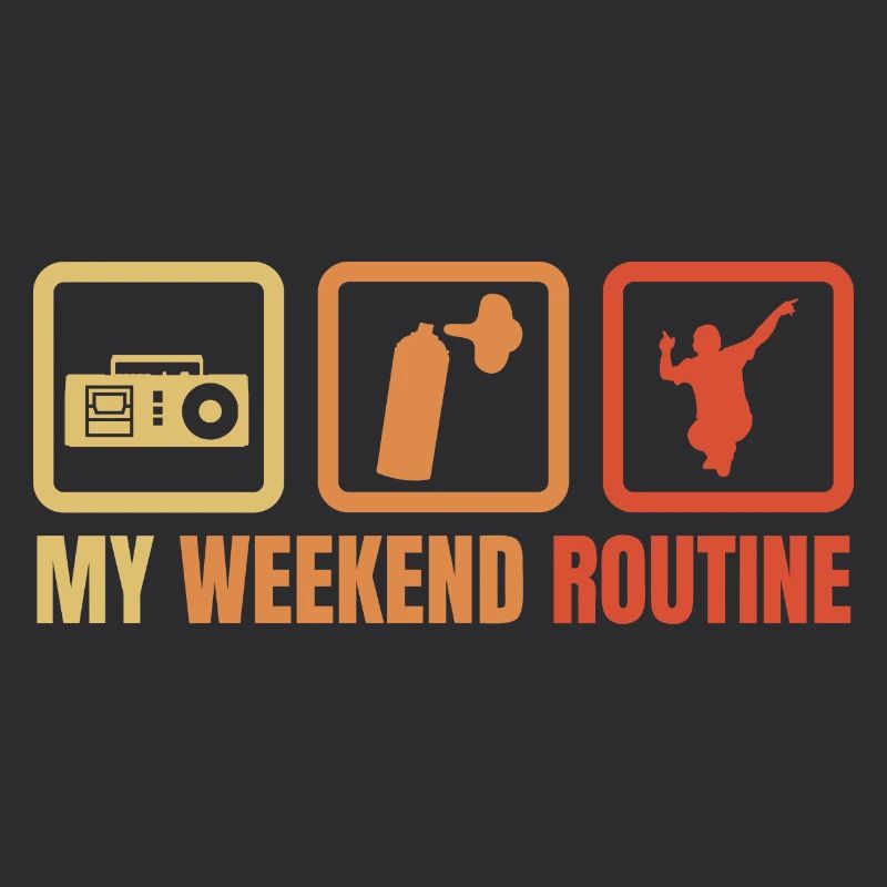 Break Dancer Wochenendroutine