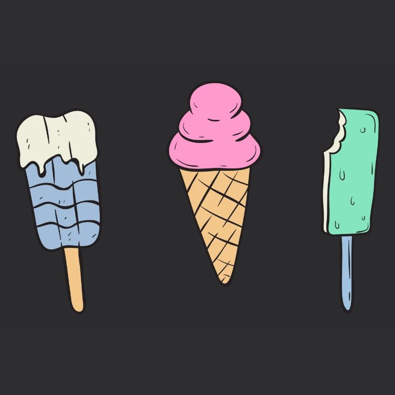 Süßes Eis