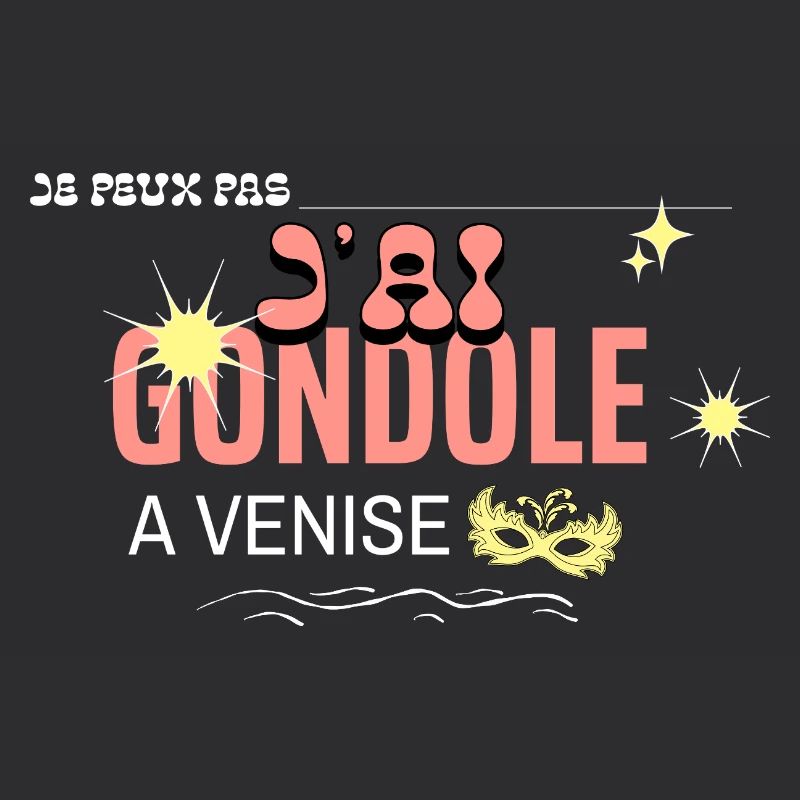 I can't I gondola in Venice (Atmosphäre)