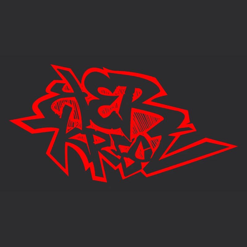 Graffiti 974 Ker Kreol - Rot