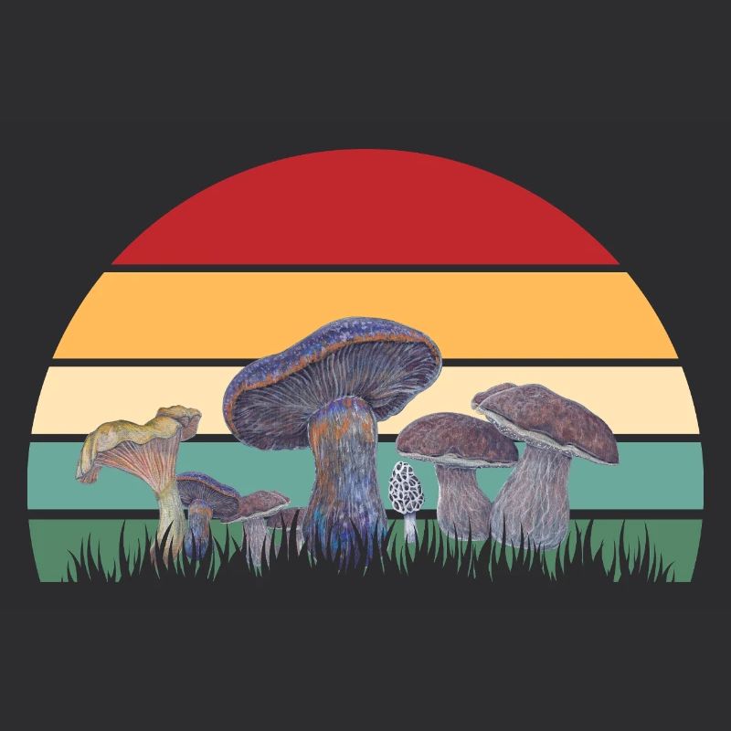 Mycological Sunset Pattern