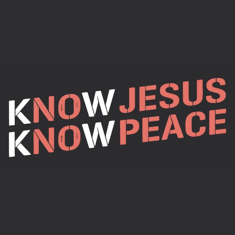 Know Jesus Know Peace Gradient