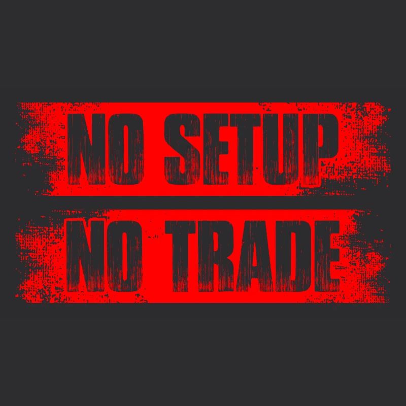 Pas de configuration, pas de commerce, Trader de la Bourse