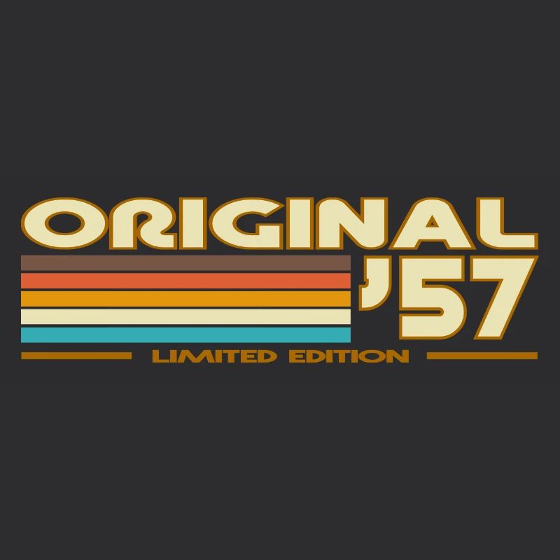 Retro Stripes 70er Original 57