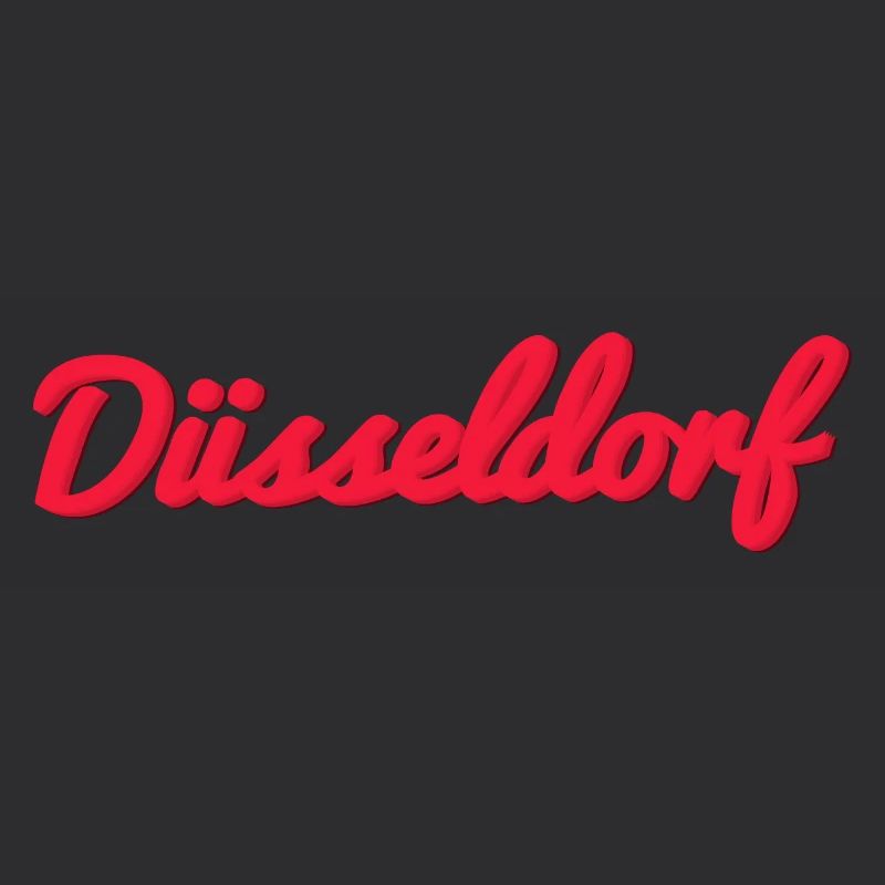 Düsseldorf Script Stadtlogo