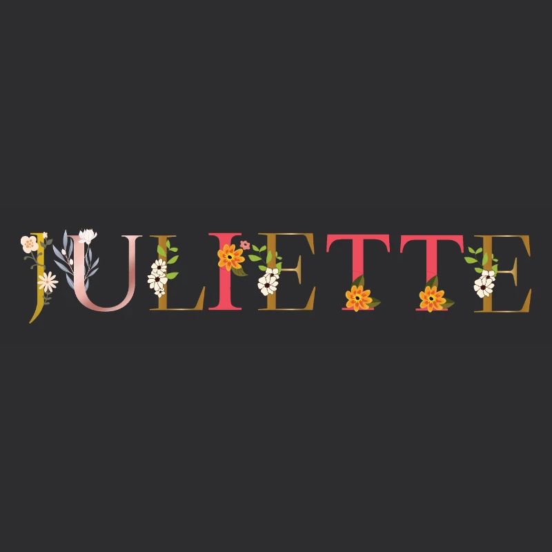 JULIETTE prénom fleuri