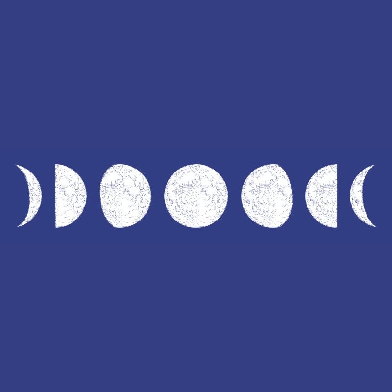Séquence de cercles de phase de lune
