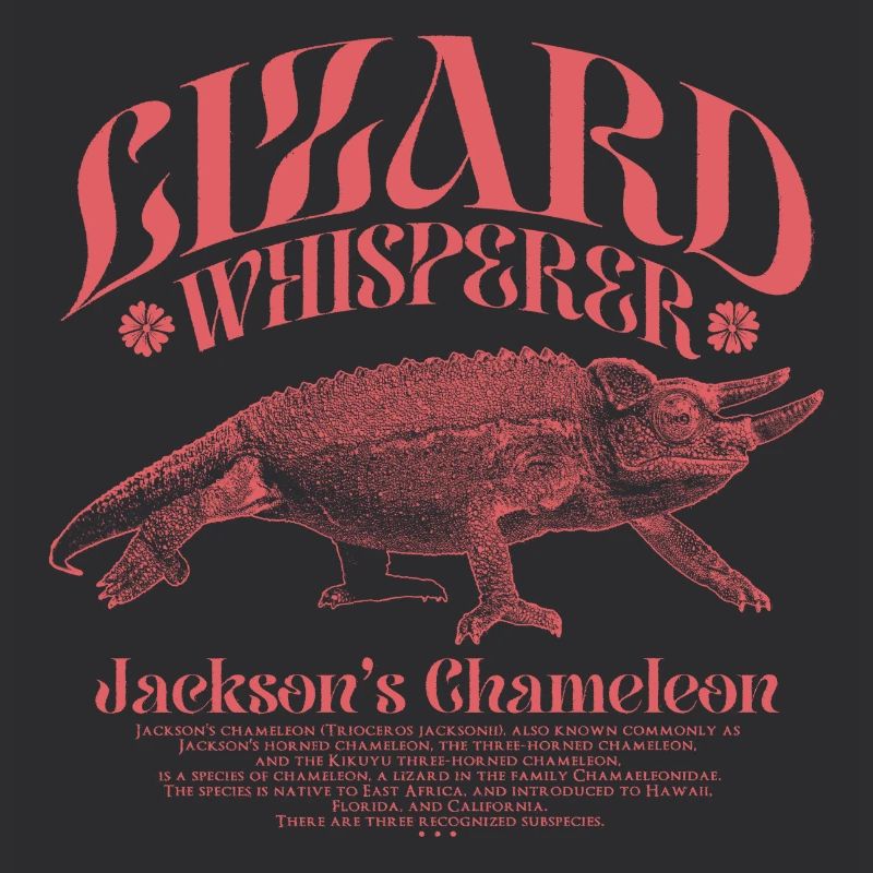 Jackson's Chamäleon Echsenflüsterer