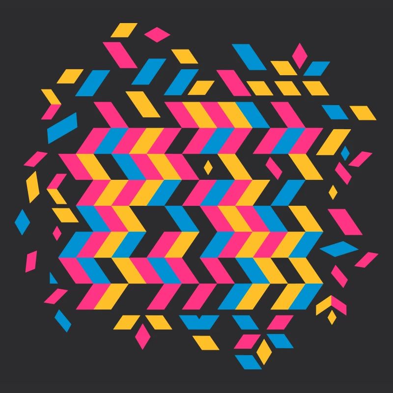 A herringbone pattern