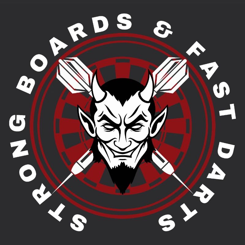 DARTS, DARTBOARD AND DEVIL 