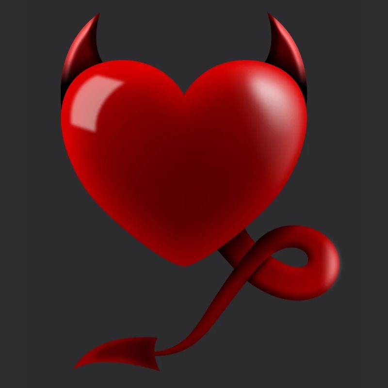 Cadeau Heart Devil Design