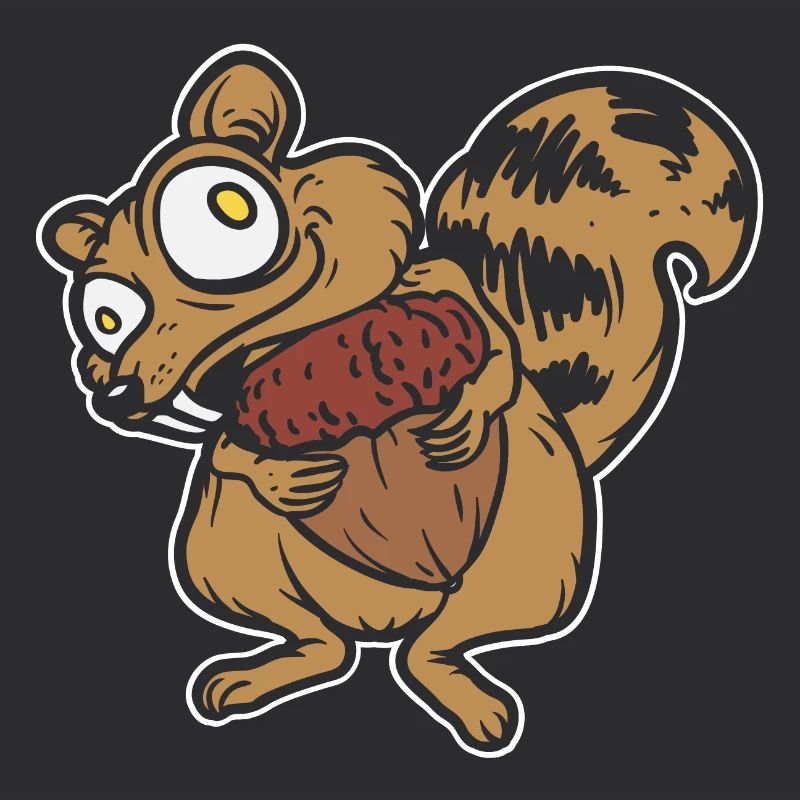 Super lustiges Eichhörnchen - lustiges Tier