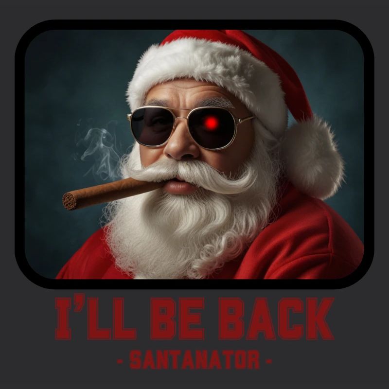 I ll be back - Weihnachtsmann Terminator