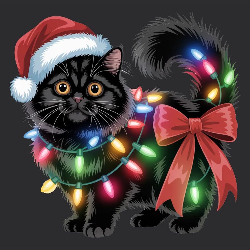 Chat de Noël
