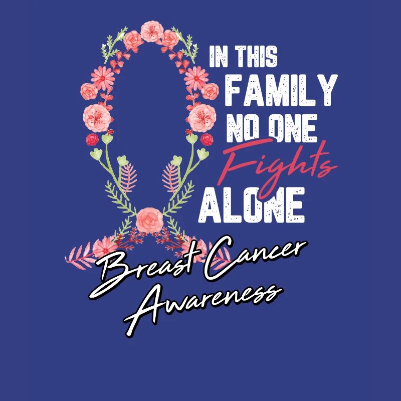 Brustkrebs Schleife Blume Kampf Chemo Geschenk