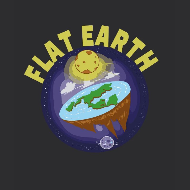 Flat earth disc earth theory