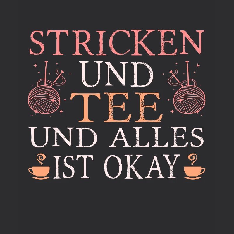 Stricken und Tee