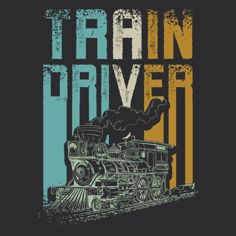 Vintage train driver