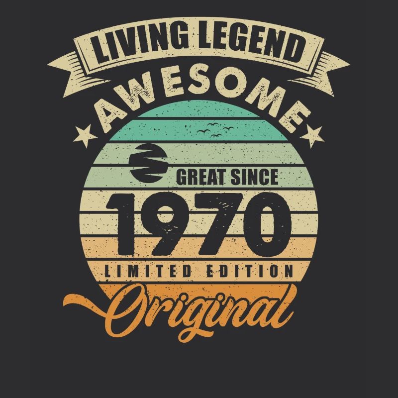 1970 Birthday Retro Orginal